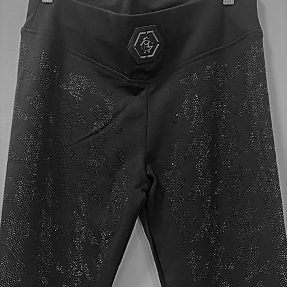 Sexy black evening party sparkling leggings - Picture 4 of 5